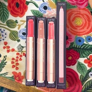 Tarte Maracuja Juicy Lip Plump and Liner Set - Coral and Pink